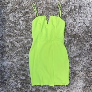 Neon Limegreen Dress